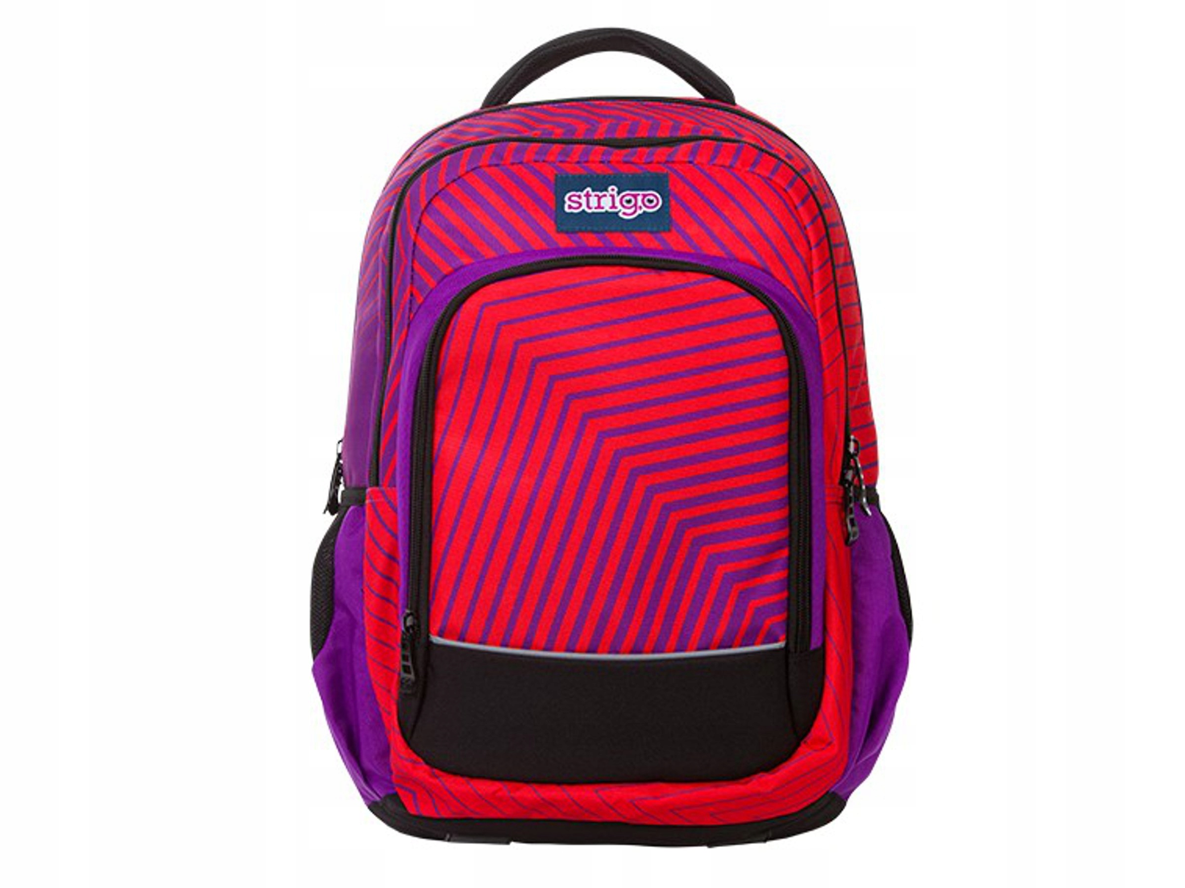 Školský batoh Strigo pre mládež - Abstract Red, 23L